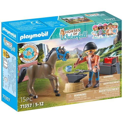 Playmobil Horses of Waterfall 71357 - Maréchal-ferrant
