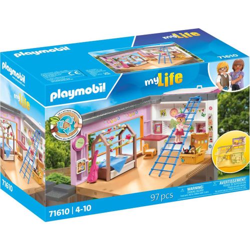 Playmobil My Life 71610 - Chambre D'enfant Avec Lit Cabane