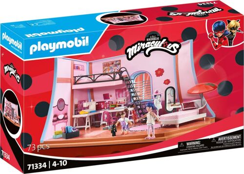 Playmobil Miraculous 71334 - Chambre de Marinette