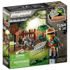 Playmobil Dino Rise 71265 - Bébé Spinosaure Et Combattant