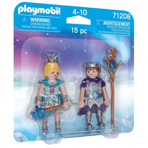 Playmobil Fairies 71208 - Duo Couple princier des neiges
