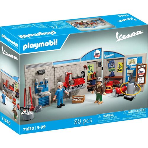 Playmobil Vespa 71620 - Vespa Garage - Style rétro - années 60