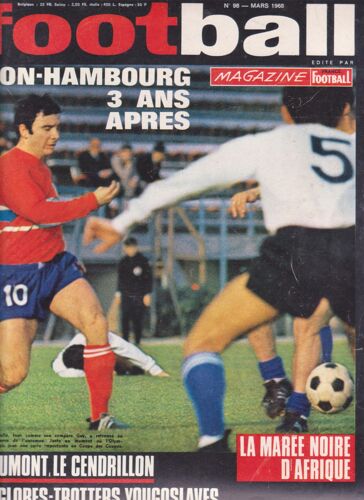 Football Magazine N° 98 Du 01/03/1968