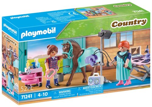Playmobil Country 71241 - Vétérinaire Équin