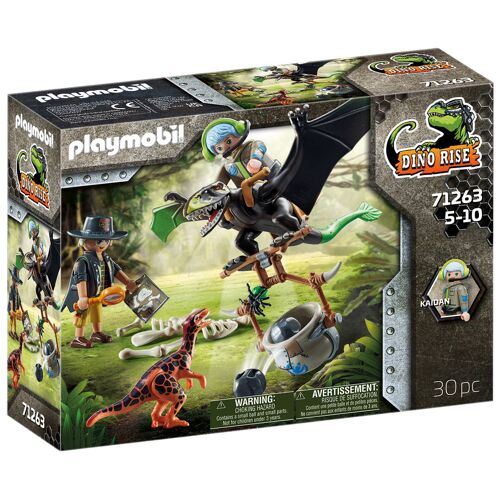 Playmobil Dino Rise 71263 - Dimorphodon et rangers