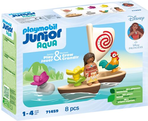 Playmobil Junior 71459 - Vaiana et bateau à voile
