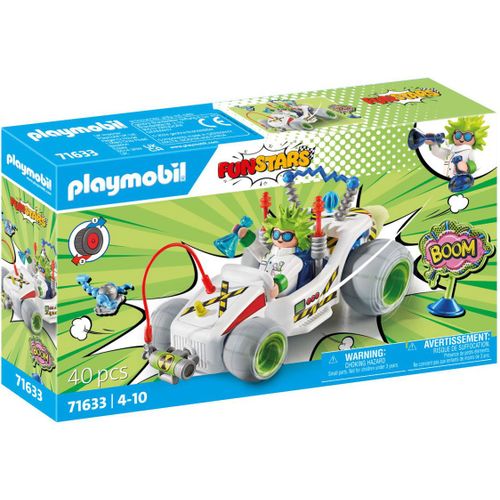 Playmobil Funstars 71633 - Chercheur Et Kart