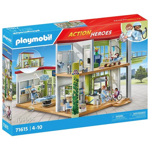 Playmobil Action Heroes 71615 - Hôpital aménagé