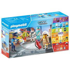 Playmobil Myfigures 71400 - My Figures : Héros Du Quotidien