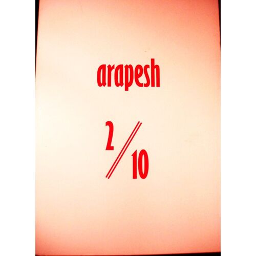 Arapesh 2/10, Deuxième Livraison De La Revue De Poésie