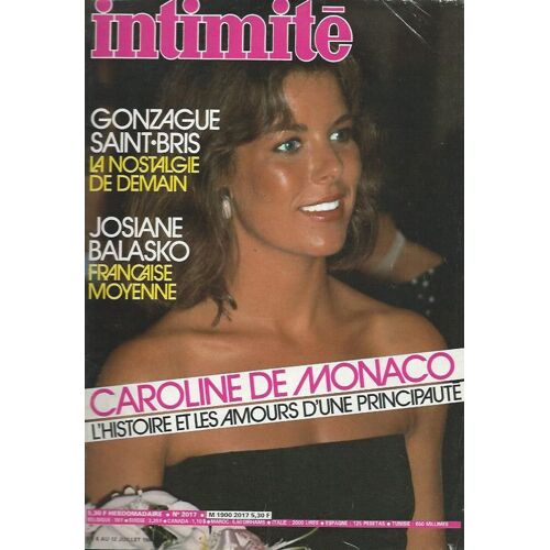 Intimité 2017 1984 Caroline De Monaco/Drucker/Balasko