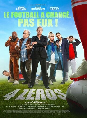 4 Zéros - Affiche Pliée Originale De Cinéma - Format 120x160 Cm - Un Film De Fabien Onteniente Avec Gérard Lanvin, Didier Bourdon, Isabelle Nanty, Kaaris, Mamadou Haïdara, Paul Deby / Quatre - 2024