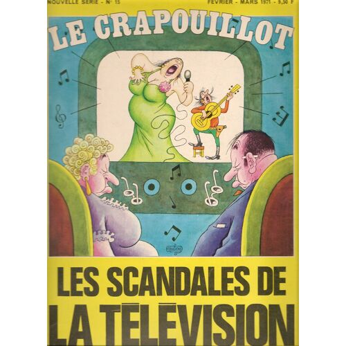 Le Crapouillot  No15  Février-Mars 1971 - Les Scandales De La Télévision