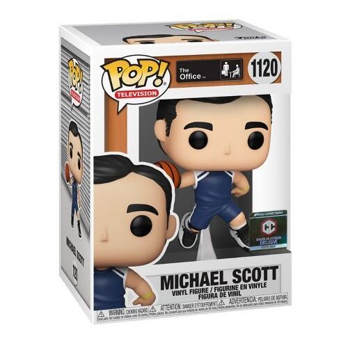 Figurine Funko Pop - The Office N°1120 - Michael Scott Basketball (55312)