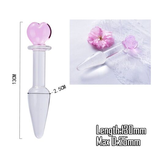 Grand Gode En Cristal De Verre Pyrex Pour Femmes, Bite De Pénis Anal, Jouets Sexuels Pour Lesbiennes Adultes, Mastyelling Ation Féminine Gay