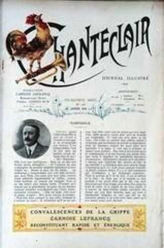 Chanteclair N° 185 Du 01/01/1924 - L'infidele  -   Marcel Prevost - Plaisir De Vieux  -   Tableaux De H. Umbricht.