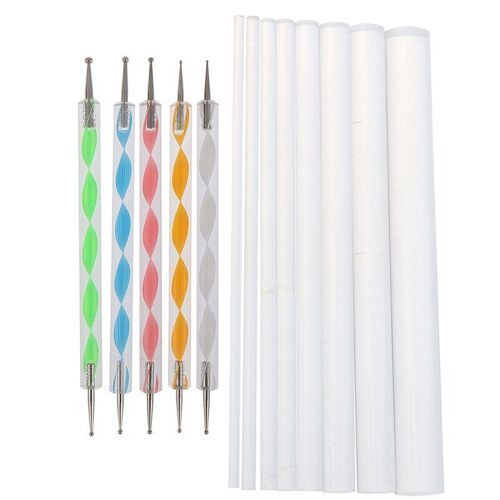 Kit D'outils De Peinture À Points Mmandala, Pour Peinture De Roches Et De Pierres, Stylo De Peinture À Pois, Modèle D'outils Cosmétiques
