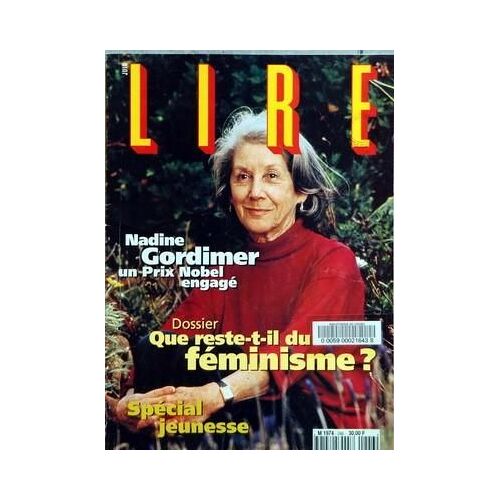 Lire N° 246 Du 01/06/1996 - Nadine Gordiner  -   Un Prix Nobel Engage - Que Reste-T-Il Du Feminisme - Special Jeunesse - B. Weber - A. Makine - Amin Maalouf - Rene Belletto - Th. Fontane - J.P. Neraudau - J. Berendt - G. Tomasi Di Lampedusa - Juli...