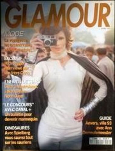 Glamour N° 52 Du 01/04/1993 - Mode   -   La Voyageuse  -   Les Excentriques Et Les Orientales - Mick Jagger Par Son Frere Chris - Enfants De Stars  -   Ch. Mastroianni - J. Dylan Et Nona Gaye - Anvers  -   Ville 93 Avec Ann Demeulemester - Spielberg.