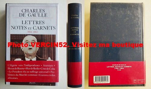 Lettres Notes Et Carnets 1961-1963