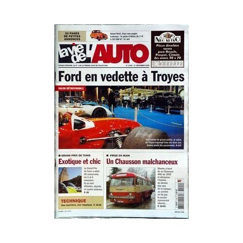 Vie De L'auto (La) N° 1199 Du 01/12/2005 - Ford En Vedette A Troyes - Grand Prix De Tunis - Un Chausson Malchanceux.