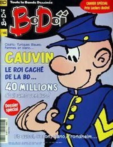 Bodoi N° 61 Du 01/03/2003 - Prox Leclerc- Bodoi - Cauvin - Cedric - Tuniques Bleues - Femmes En Blanc - Seron - Jano - Trondheim.