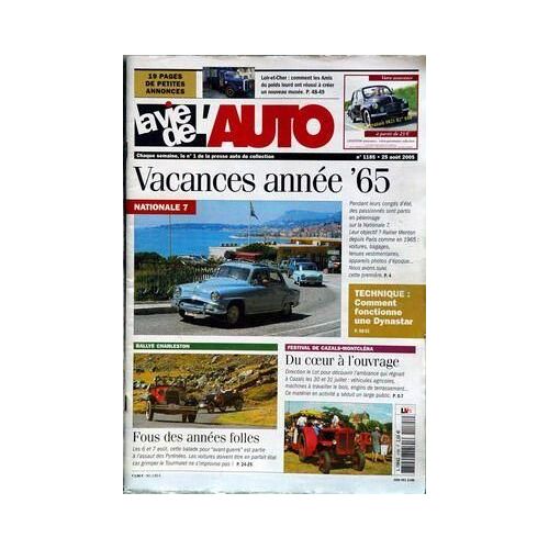 Vie De L'auto (La) N° 1185 Du 25/08/2005 - Loir-Et-Cher  -   Poids Lourd - Vacances Annee 65  -   Nationale 7 - Rallye Charleston - Festival De Cazals-Montclera.