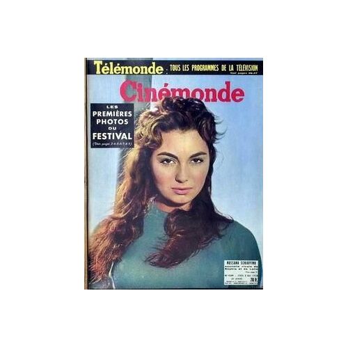 Cinemonde N° 1239 Du 08/05/1958 - Les Premieres Photos Du Festival. Rossana Schiaffino Nouvelle Rivale De Sophia Et De Lollo.