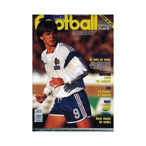 France Football N° 2142 Du 28/04/1987 - France- Islande - Micciche  -   Poete Vos Papiers - Dtn  -   La Chase A L'homme - Niort - Porto.