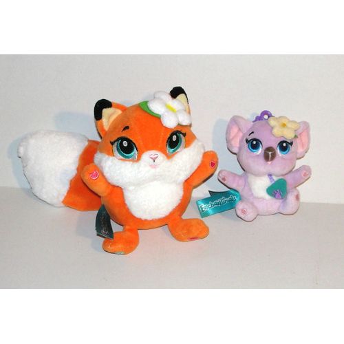 Renard Enchantimals Doudou Peluche + Koala Enchantimals Porte Clé Doudou Peluche Nicotoy 16cm Et 10cm