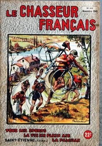 Chasseur Francais (Le) N° 633 Du 01/11/1949 - Sommaire - La Chasse - Controle De Tir - Les Grues De Solferino - Le Bail De Chasse - L'enseignement Par L'image - Brochettes - La Vitesse Des Animaux De Venerie - Au Clair De Lune - A L'affut - Du Gib...