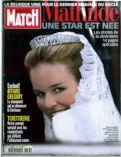 Paris Match N° 2638 Du 16/12/1999 - Mariage Royal   -   La Belgique Et Mathilde  -  Affaire Gregory  -  Tchetchenie   -   Les Combattants Qui Defient L'ultimatum Russe.