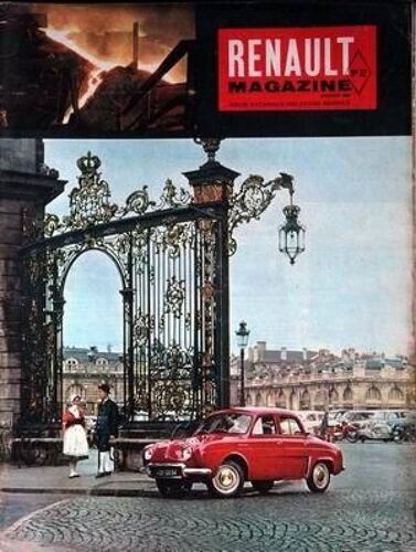 Renault Magazine N° 32 Du 01/01/1960 - Le Tour De Corse Jean Pierre Aumont Et Sa Floride