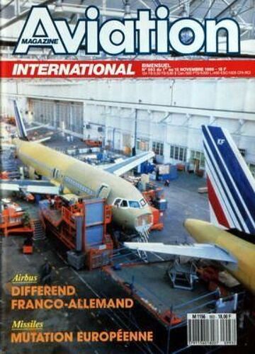 Aviation Magazine N° 993 Du 01/11/1989 - Un Mig-23 En Israel - Louis Gallois President De La Snecma - Conjoncture - Tensions Americaines Et Europeennes - Economie - La France Aeronautique Se Civilise - Missiles - La Mutation Europeenne - Industrie...