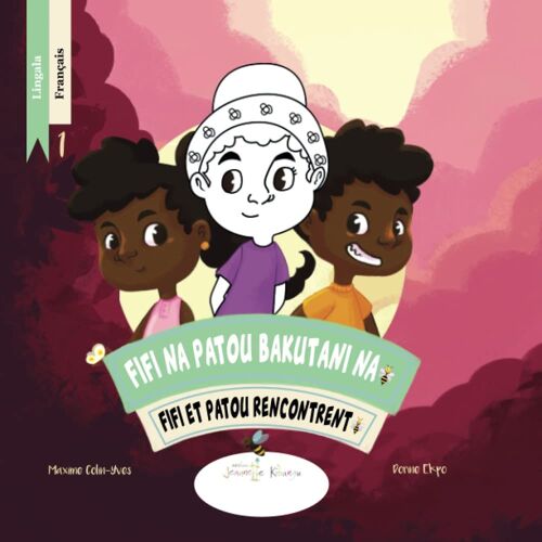 Livre Personnalisé Bilingue À Colorier En Lingala Et Français | Fille & Garçon | Diy : Personnalisable Avec Prénom, Âge, Genre Et Couleur De Peau | 12 ... Fifi Na Patou Bakutani Na... (French Edition)