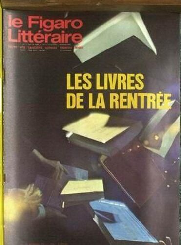 Figaro Litteraire (Le) N° 1269 Du 14/09/1970 - Les Livres De La Rentree.