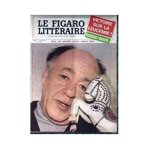 Figaro Litteraire (Le) N° 1160 Du 29/07/1968 - Victoire Sur La Leucemie - Ionesco Raconte