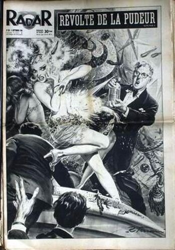 Radar N° 291 Du 05/09/1954 - Forain - Bombard - Les Nidiens  -   Goa.