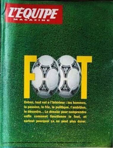Equipe Magazine (L') N° 479 Du 12/01/1991 - Foot.