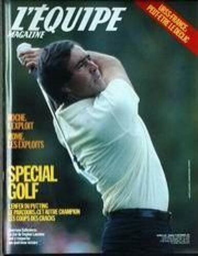 Equipe Magazine (L') N° 335 Du 12/09/1987 - Urss - France - Roche L'exploit - Rome - Les Exploits - Special Golf - Ballesteros.
