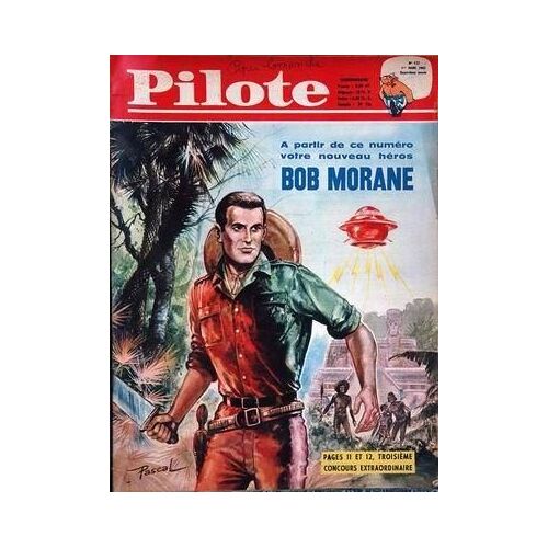 Pilote N° 123 Du 01/03/1962 - Bob Morane - Pascal.