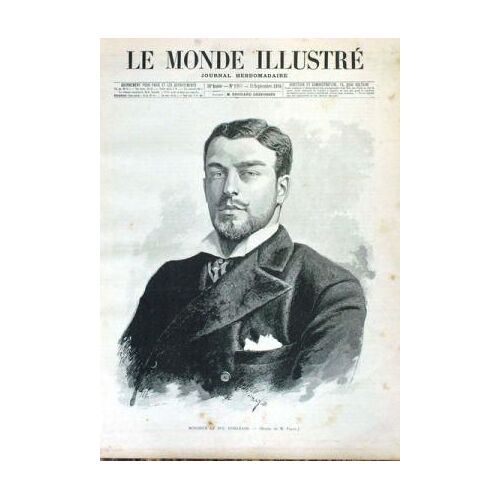 Monde Illustre (Le) N° 1955 Du 15/09/1894 - M. Le Duc D'orleans  -   Parys.