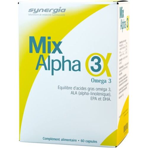 Synergia Mix Alpha 3 60 Capsules 