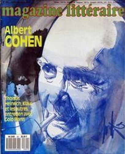 Magazine Litteraire N° 261 Du 01/01/1989 - Albert Cohen - Thomas Heinrich - Klaus Et Les Autres  -   Golo Mann.