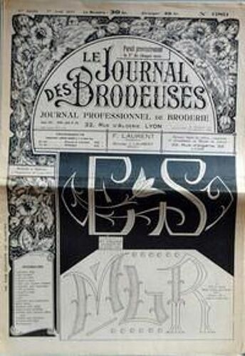 Journal Des Brodeuses (Le) N° 689 Du 01/08/1952 - Journal Professionnel De Broderie.