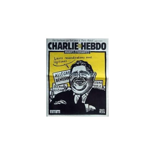 Charlie Hebdo N° 330 Du 14/10/1998 - Les Banlieues Et Paris Match - Allegre - Honore.