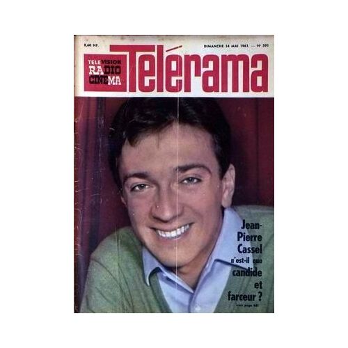 Telerama N° 591 Du 14/05/1961 - Jean-Pierre Cassel.