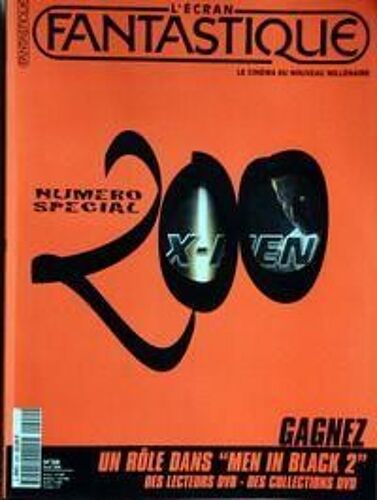 Ecran Fantastique (L') N° 200 Du 01/08/2000 - Special X-Men.