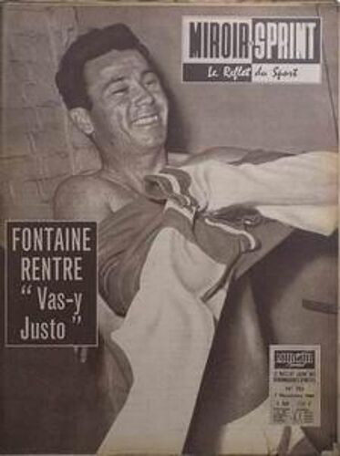 Miroir Sprint N° 753 Du 07/11/1960 - Fontaine Rentre.