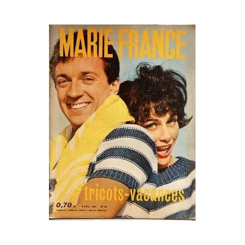 Marie France N° 62 Du 01/04/1961 - Tricots-Vacances